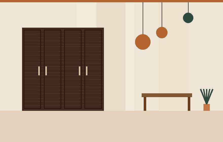 Fitting a soft-close hinge to a built-in wardrobe door